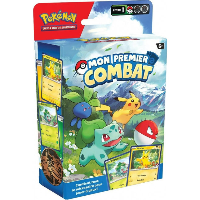 Mon premier combat (Pikachu & Bulbizarre )