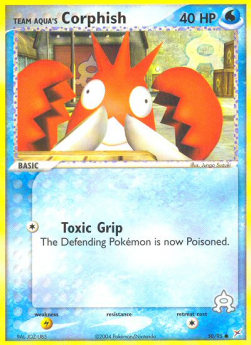 Team Aqua's Corphish (Toxic Grip)