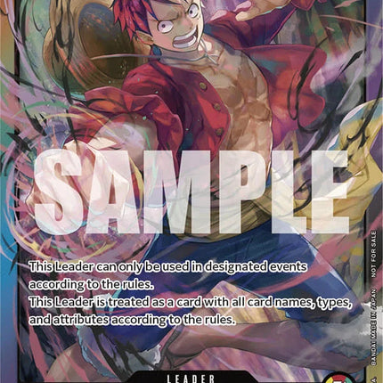 P Monkey D. Luffy Stamp 2nd Anniversary