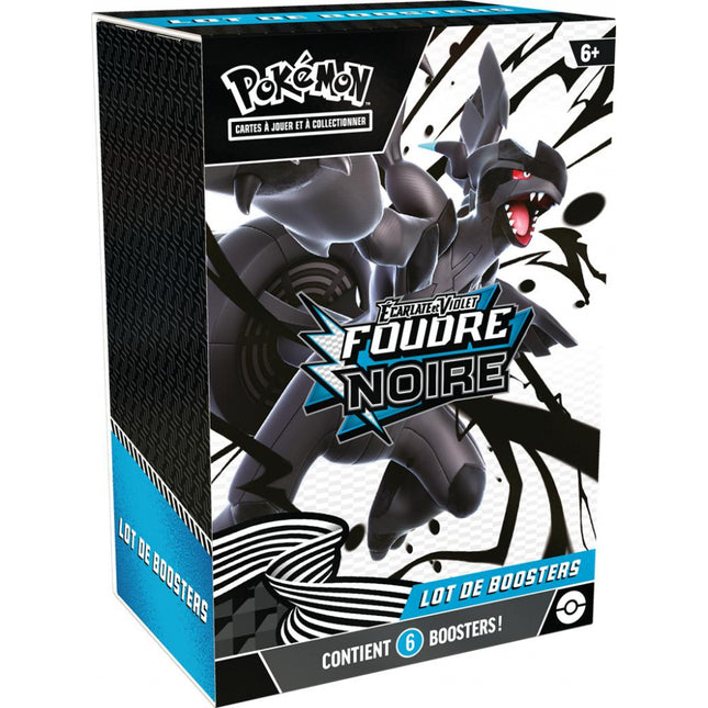 Pokemon Lot de boosters FR Foudre Noir (EV10.5)