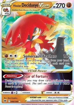 Hisuian Decidueye VSTAR