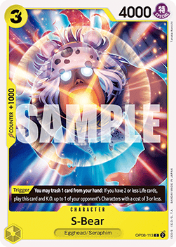 S-Bear (OP08-113)