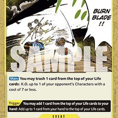 Burn Blade (OP08-117)