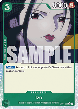 OP01-033 Izo (PRB01 Full Art Version)