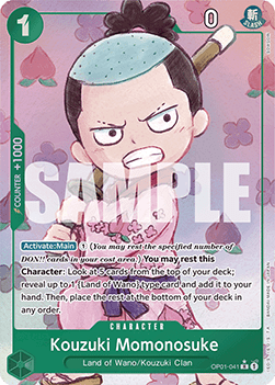 OP01-041 Momonosuké Kozuki (PRB01 Alternative)