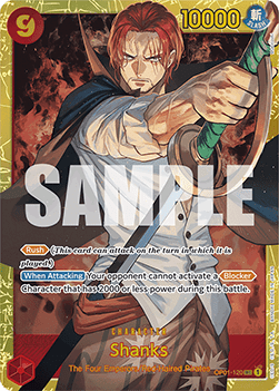 OP01-120 Shanks Secrete Rare (PRB01)