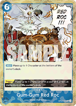 Gum-Gum Red Roc (OP04-056) (V.2)