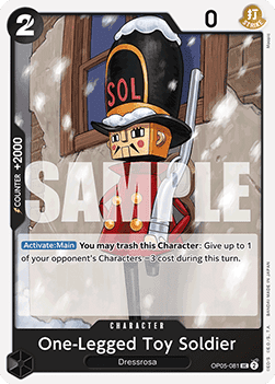 One-Legged Toy Soldier (OP05-081) (V.1)