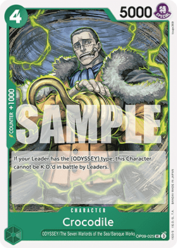 Crocodile (OP09-025)
