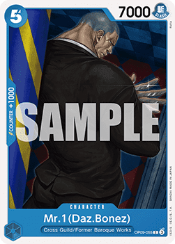Mr.1(Daz.Bonez) (OP09-055)
