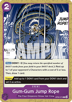Gum-Gum Jump Rope (OP09-079)