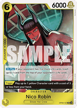 Nico Robin (OP09-107) (V.1)