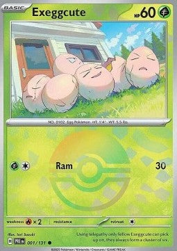 Noeunoeuf 001-131 (Pokeball version) (PRE)