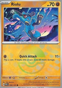 Riolu 050/131 (Pokeball Version) (PRE)