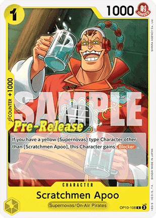 Scratchmen Apoo (OP10-108)