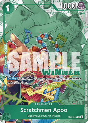 EB01-015 Scratchmen Apoo Stamp WINNER