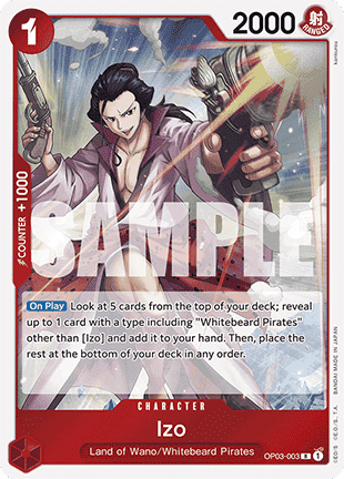 Izo (OP03-003) (V.1)