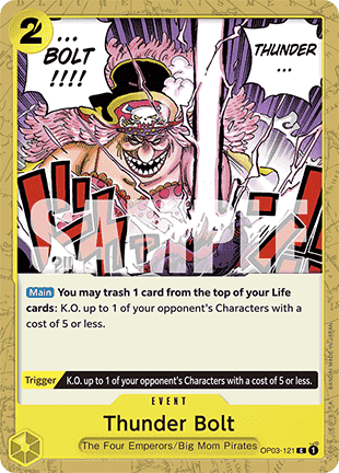 Thunder Bolt (OP03-121) (V.1)