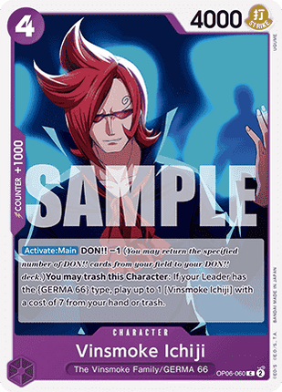 Vinsmoke Ichiji (OP06-060) (V.1)