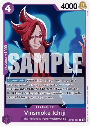Vinsmoke Ichiji (OP06-060) (V.1)