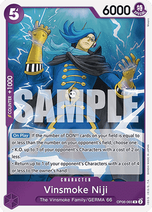 Vinsmoke Niji (OP06-065) (V.1)