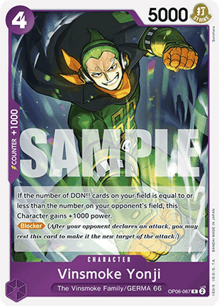 Vinsmoke Yonji (OP06-067) (V.1)