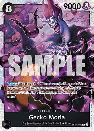 Gecko Moria (OP06-086) (V.1)