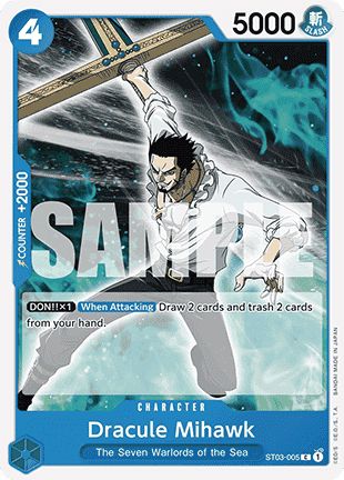 Dracule Mihawk (ST03-005) (V.1)