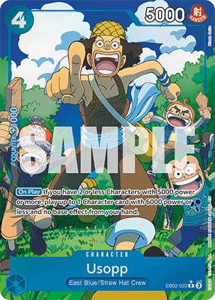EB02-022 Usopp Rare Alternative