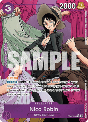 Eb02-036 Nico Robin Rare Alternative