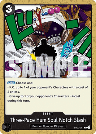 EB02-051 Dans trois pas, tu meurs... Song Slash
