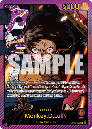 OP05-060 Monkey D. Luffy (EB02)