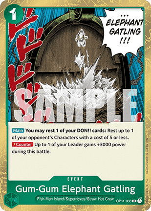 Gum-Gum Elephant Gatling (OP11-038)