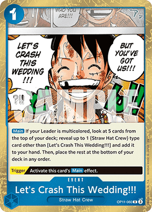 Let's Crash This Wedding!!! (OP11-060)