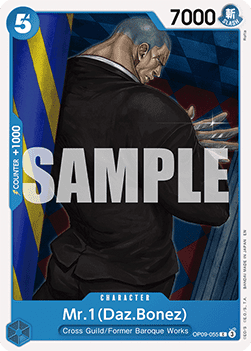 Mr.1(Daz.Bonez) (OP09-055)