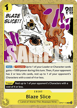 Blaze Slice (OP07-116)