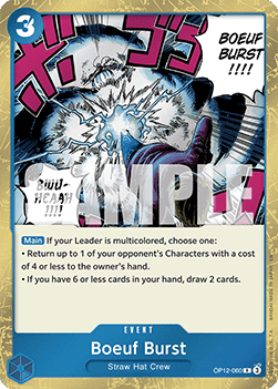 Boeuf Burst (OP12-060) (V.1)