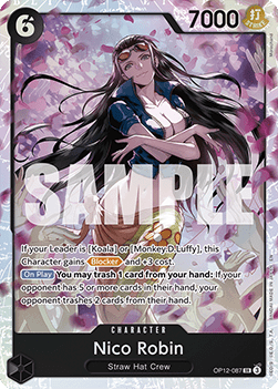 Nico Robin (OP12-087) (V.1)