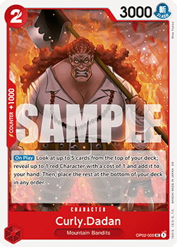 Curly.Dadan (OP02-005) (V.1)