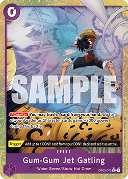 Gum-Gum Jet Gatling (OP03-072) (V.2)