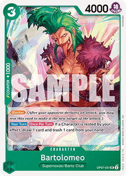 Bartolomeo (OP07-031) (V.1)