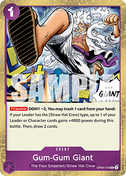 Gum-Gum Giant (OP09-078) (V.1)