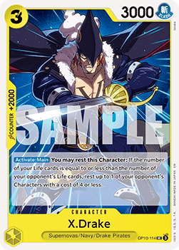 X.Drake (OP10-114) (V.1)