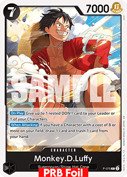 Monkey.D.Luffy (P-075) (V.2)