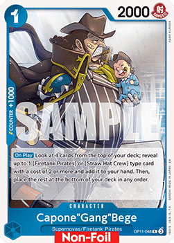 Capone"Gang"Bege (OP11-048)