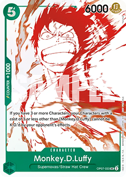 Monkey.D.Luffy (OP07-033) (V.1)