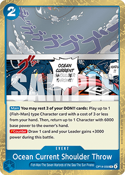 Ocean Current Shoulder Throw (OP14-058)