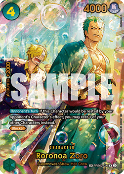 PRB02-006 Roronoa Zoro SP CARD
