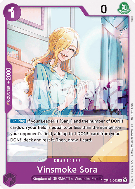 Vinsmoke Sora (OP12-062) (V.1)