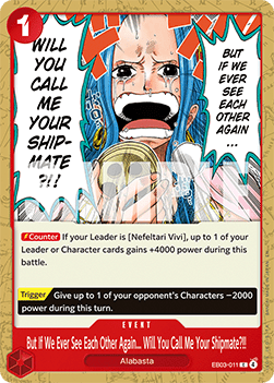 But If We Ever See Each Other Again... Will You Call Me Your Shipmate?!! (EB03-011) (V.1)
